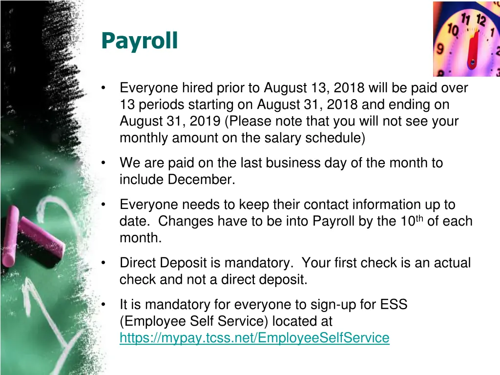 payroll