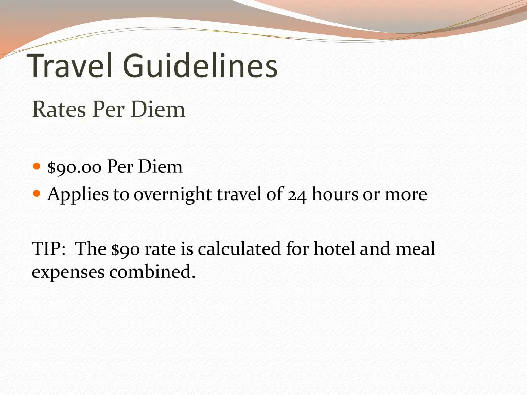 travel guidelines 3
