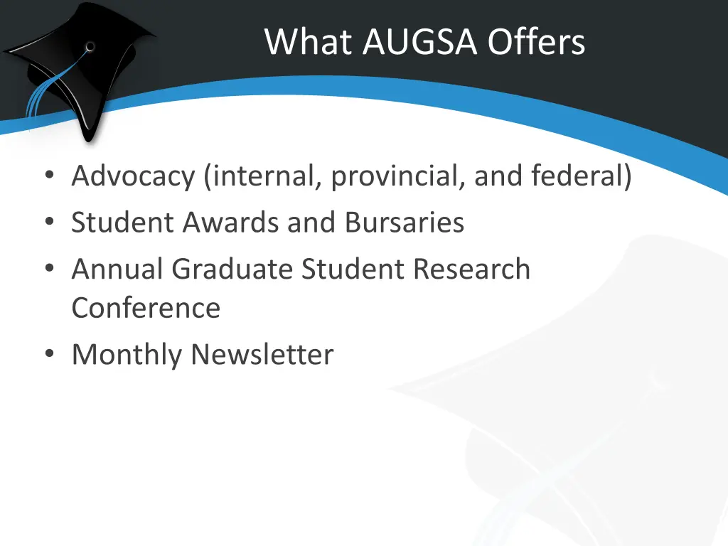 what augsa offers