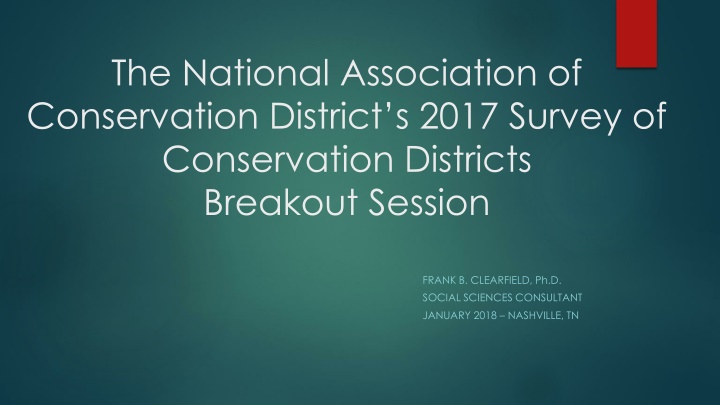 the national association of conservation district