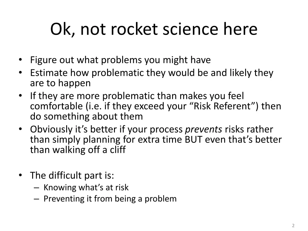 ok not rocket science here