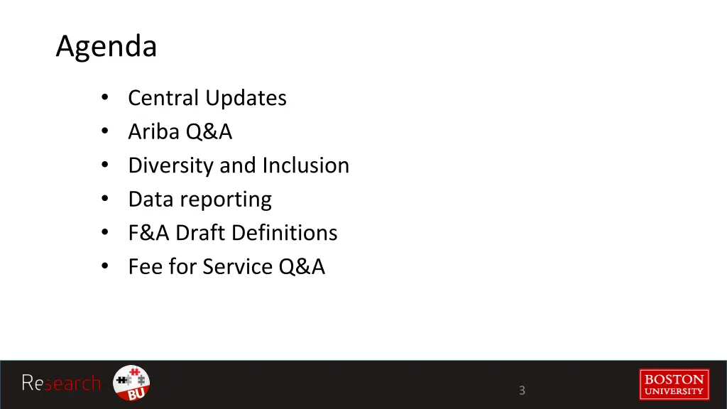 agenda