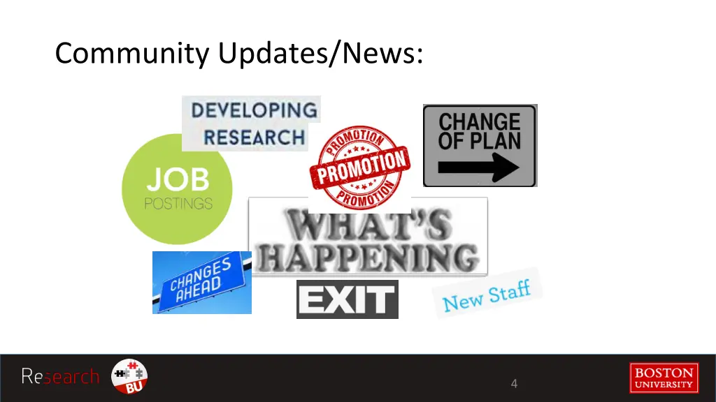 community updates news