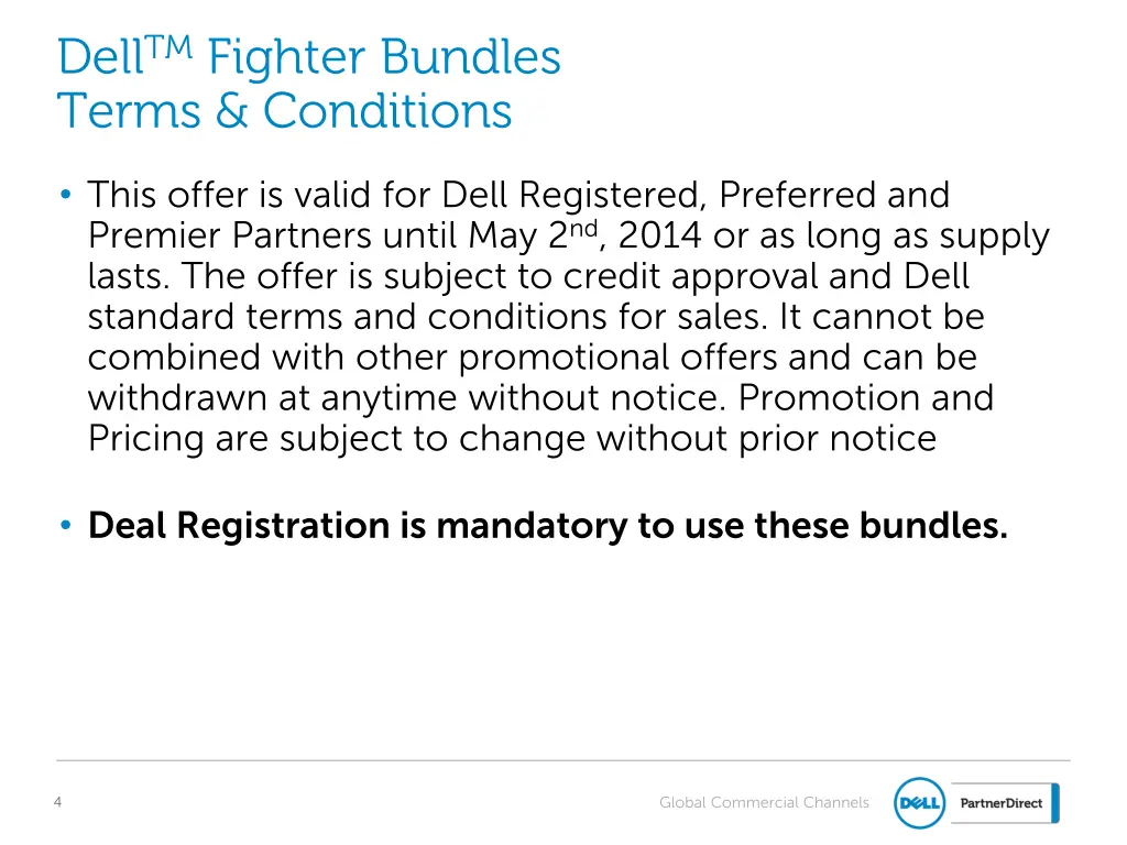 dell tm fighter bundles terms conditions