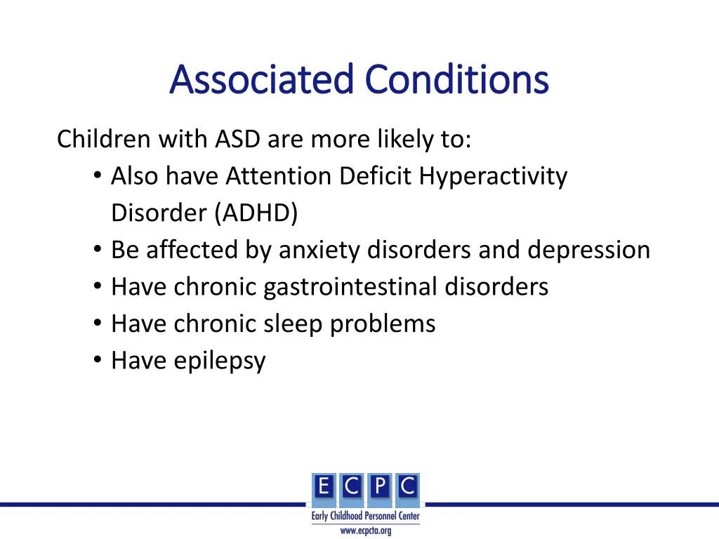 associated conditions associated conditions