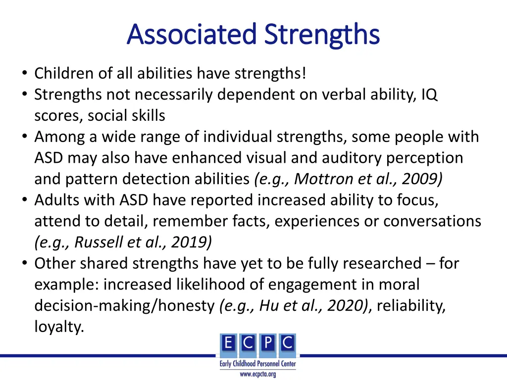 associated strengths associated strengths
