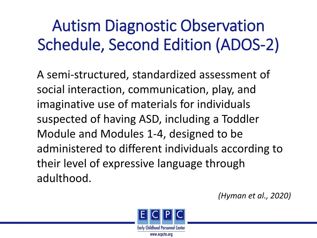 autism diagnostic observation autism diagnostic