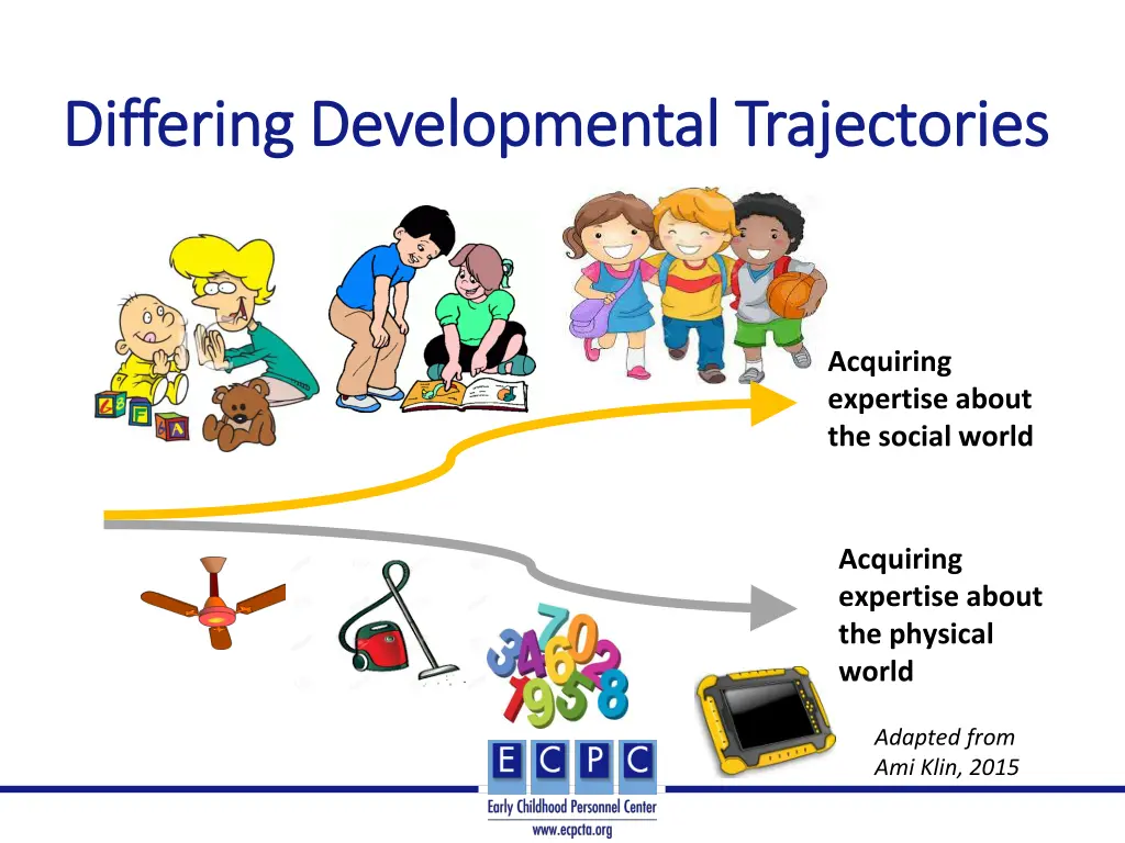 differing developmental trajectories differing