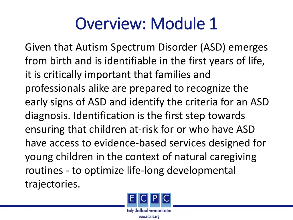 overview module 1 overview module 1