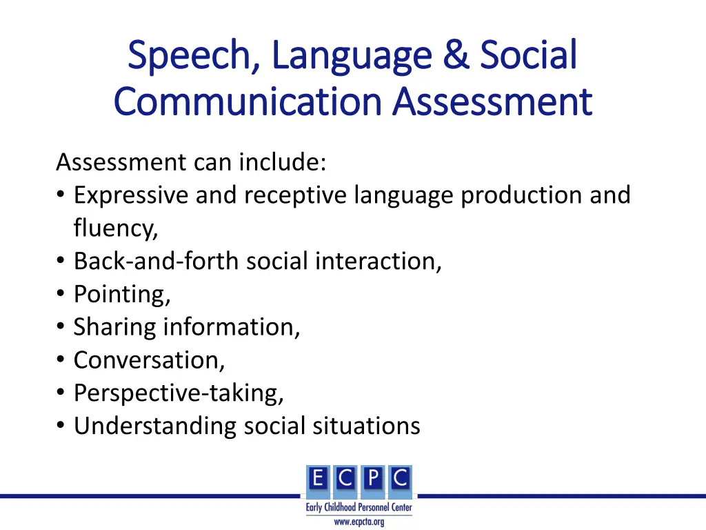 speech language social speech language social