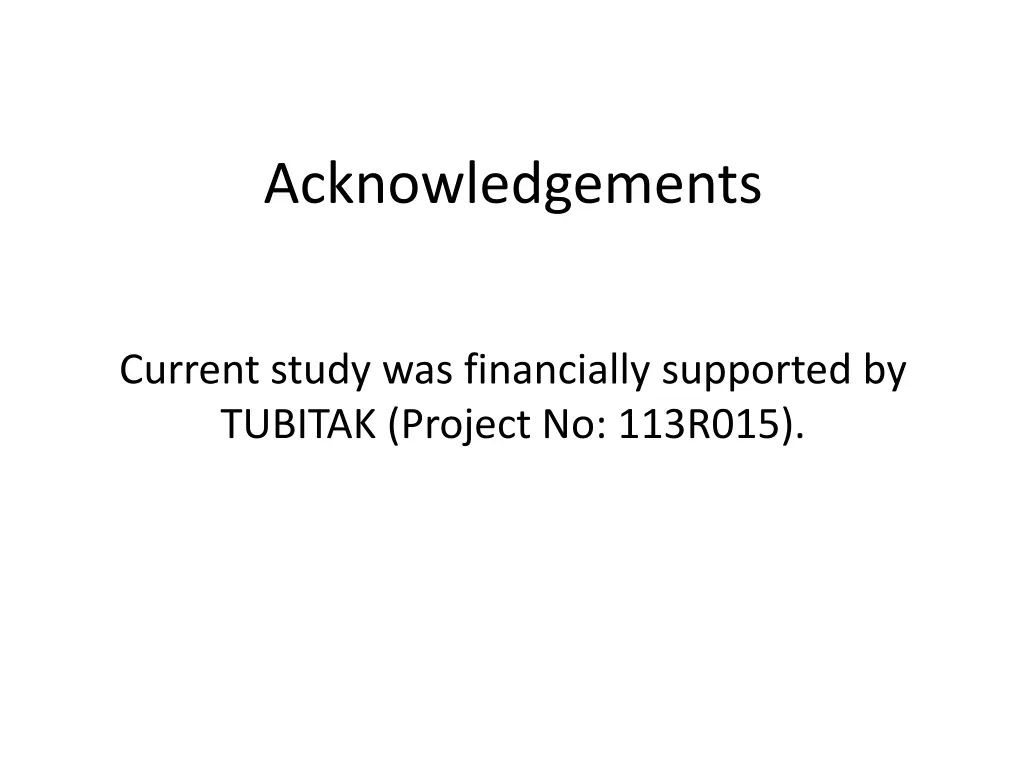 acknowledgements