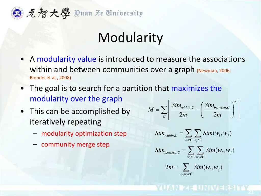 modularity
