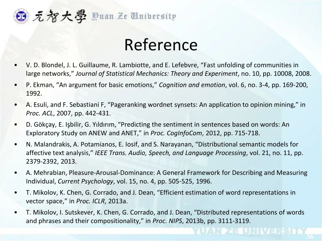 reference