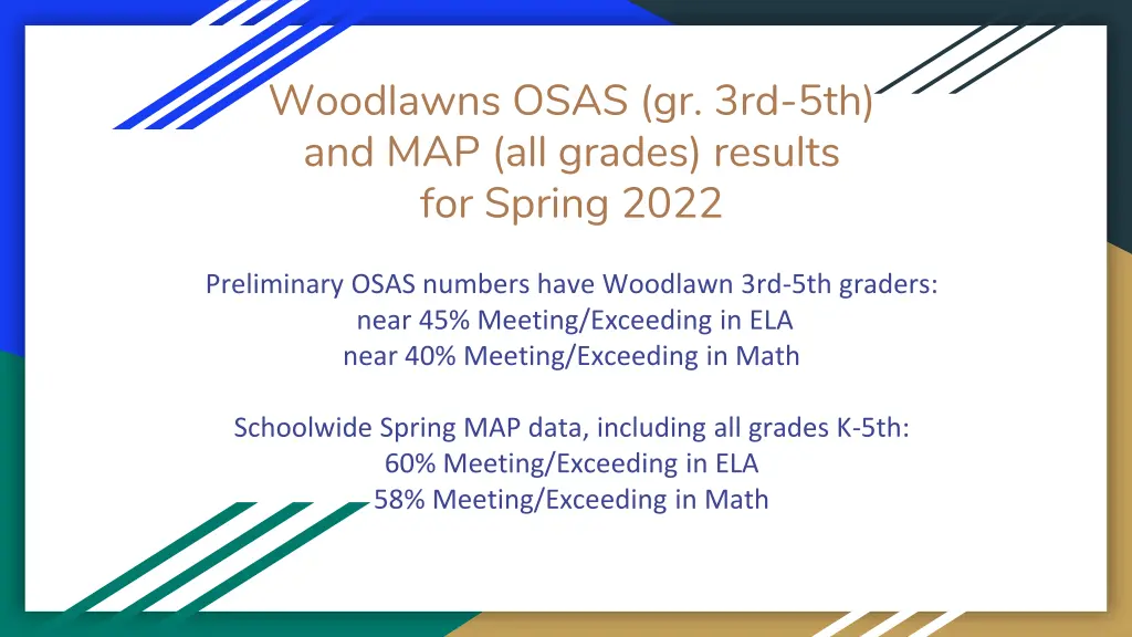 woodlawns osas gr 3rd 5th and map all grades