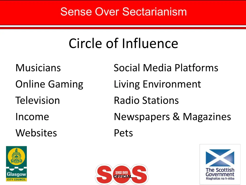 circle of influence 9