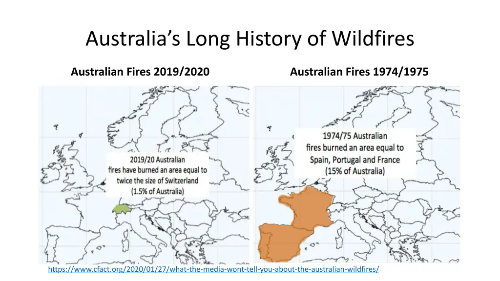 australia s long history of wildfires