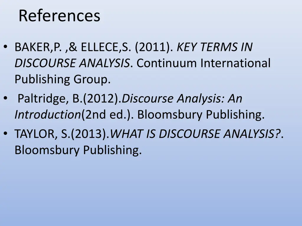 references