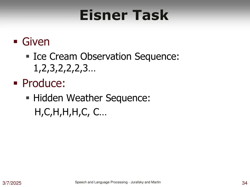 eisner task