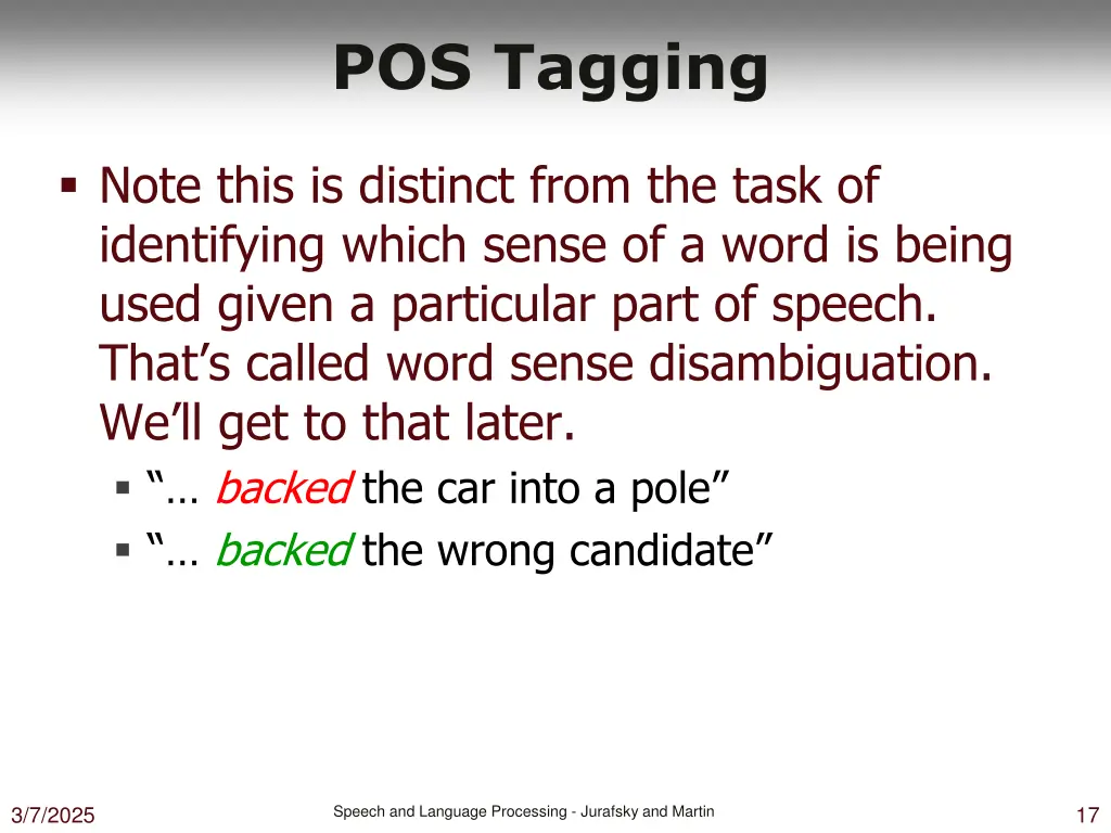 pos tagging 2