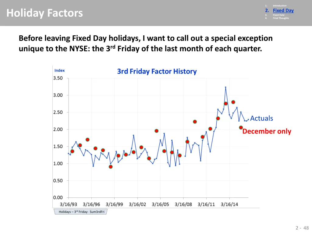 1 2 fixed day 3 fixed date 4 final thoughts 42