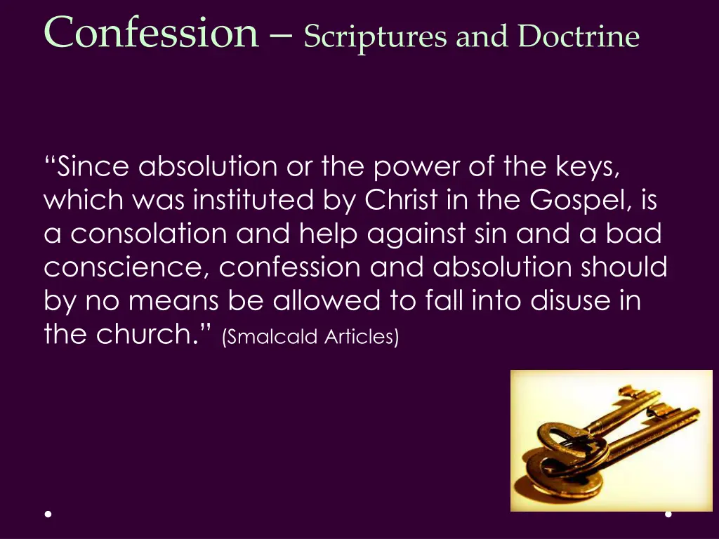 confession scriptures and doctrine 1