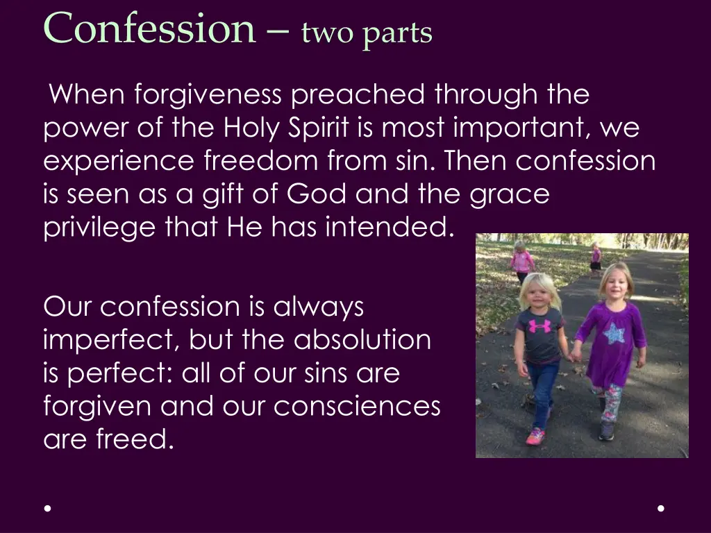 confession two parts 2