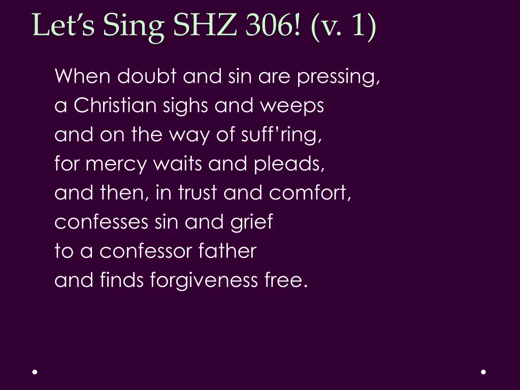 let s sing shz 306 v 1