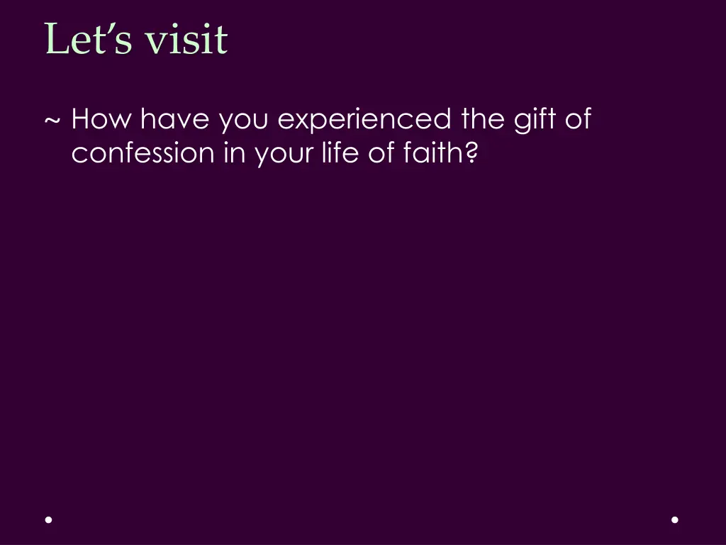 let s visit