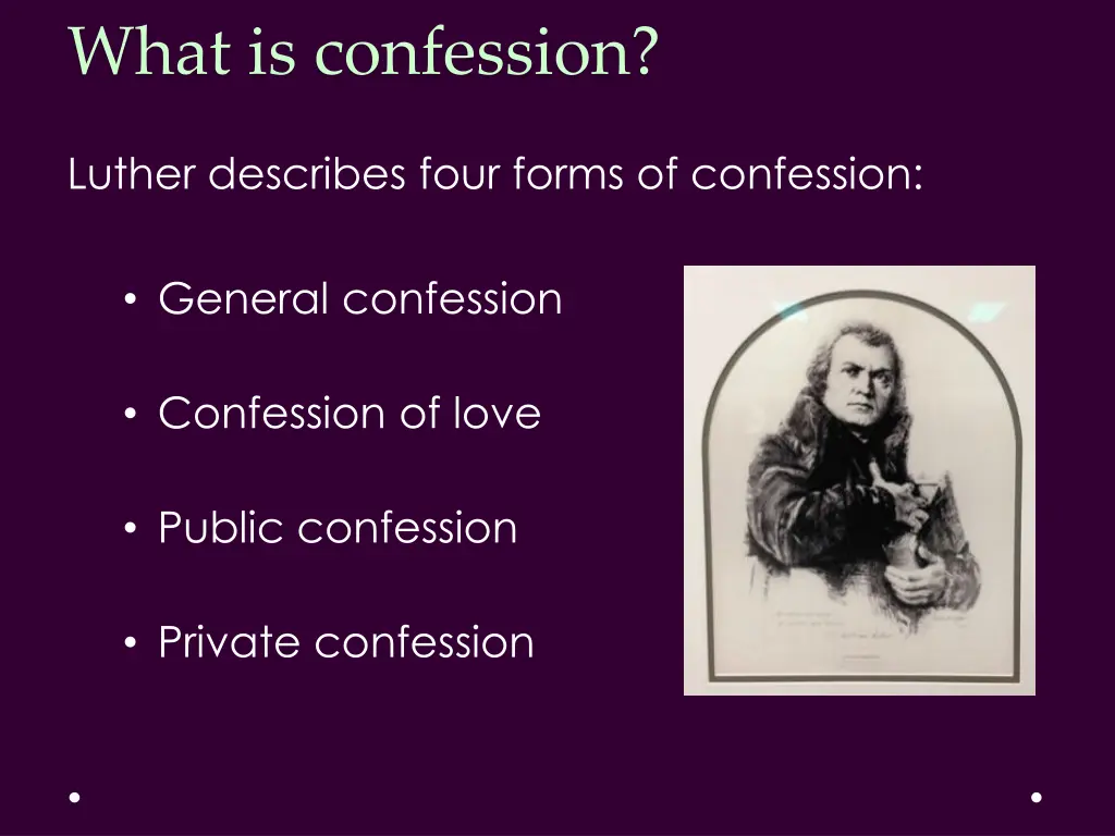 what is confession 5