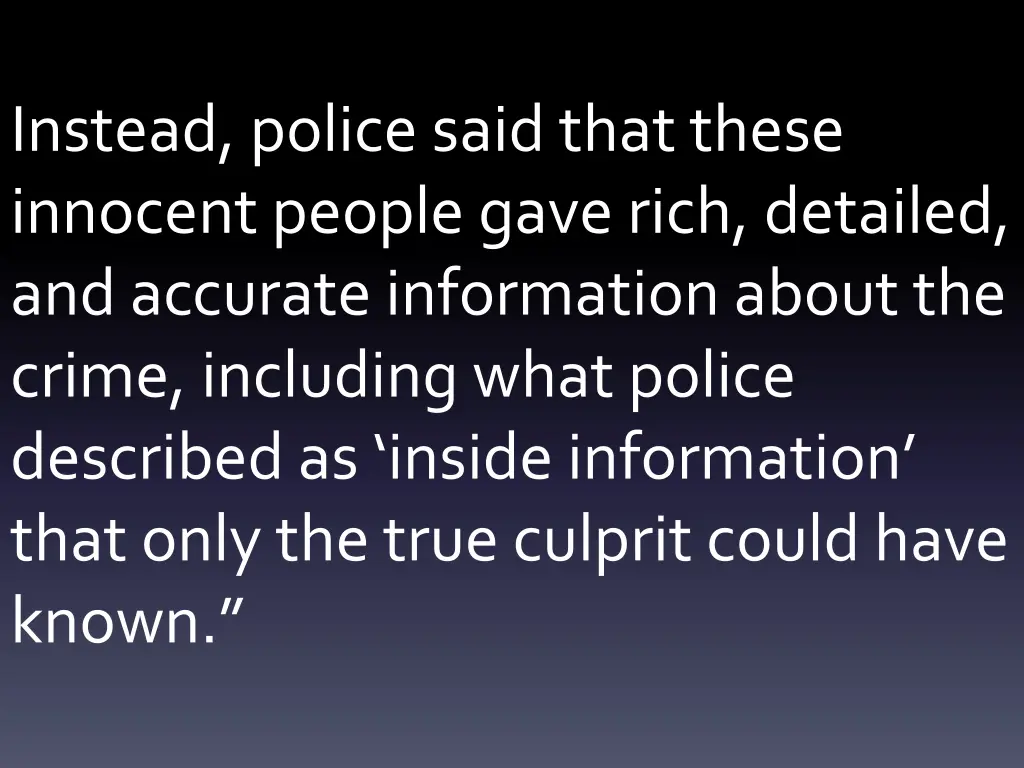 instead police said that these innocent people