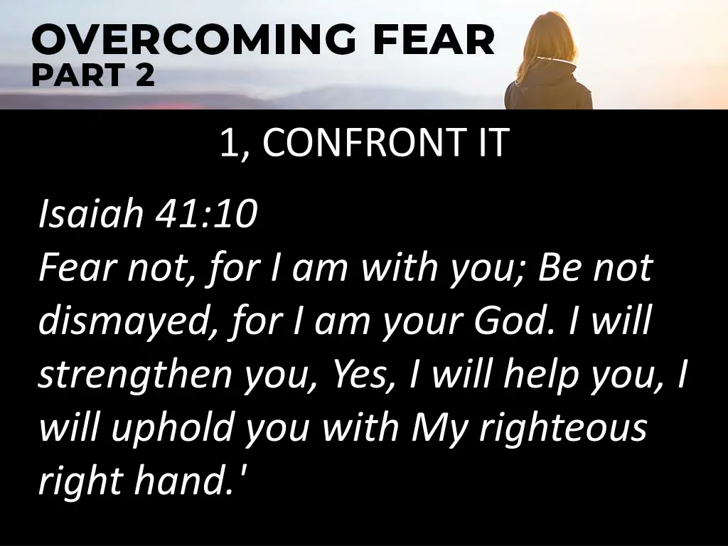 1 confront it