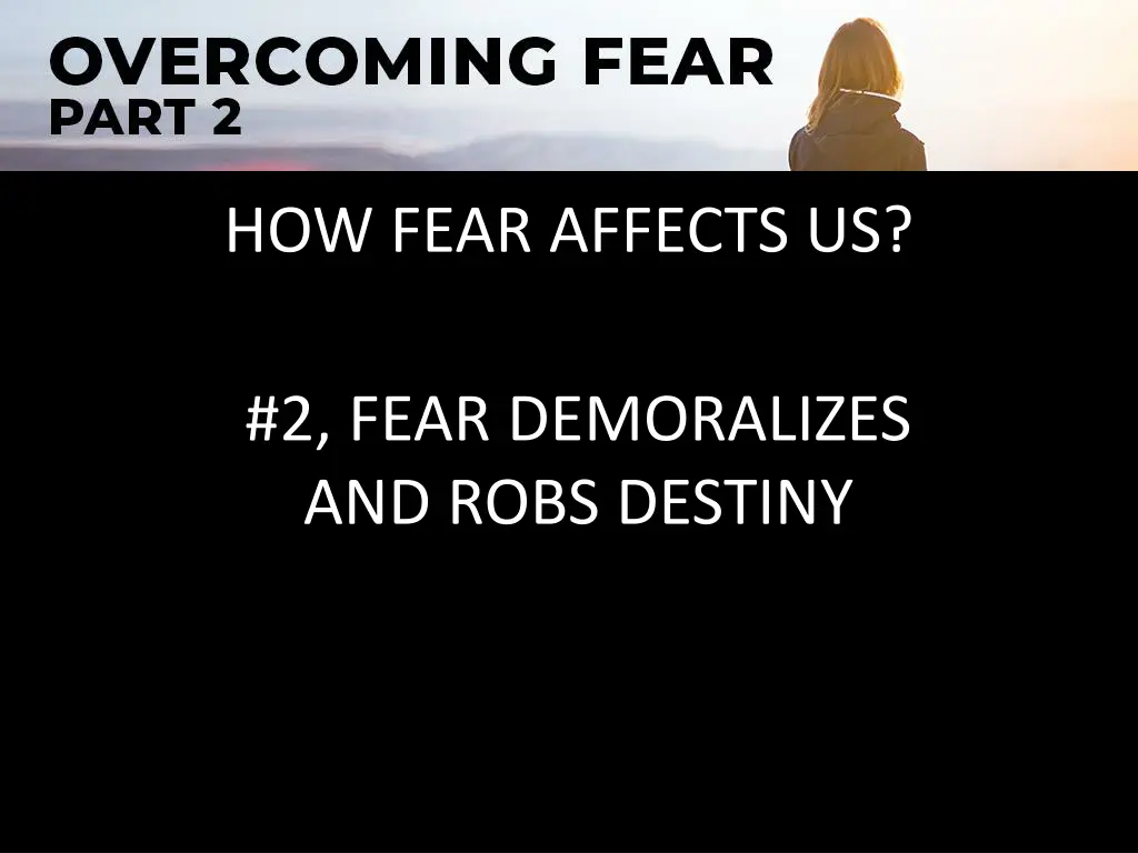 how fear affects us 1