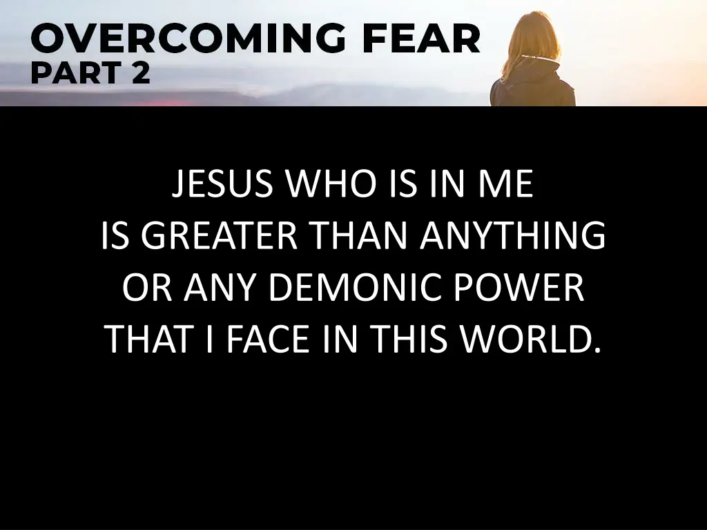 jesus who is in me is greater than anything
