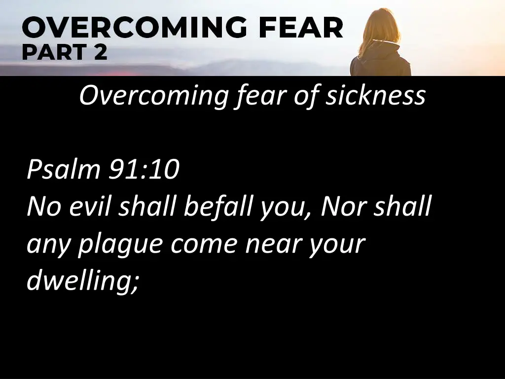 overcoming fear of sickness