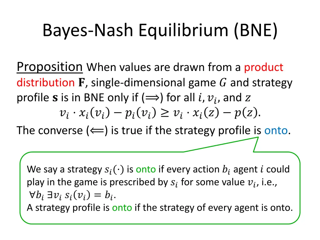 bayes nash equilibrium bne 2