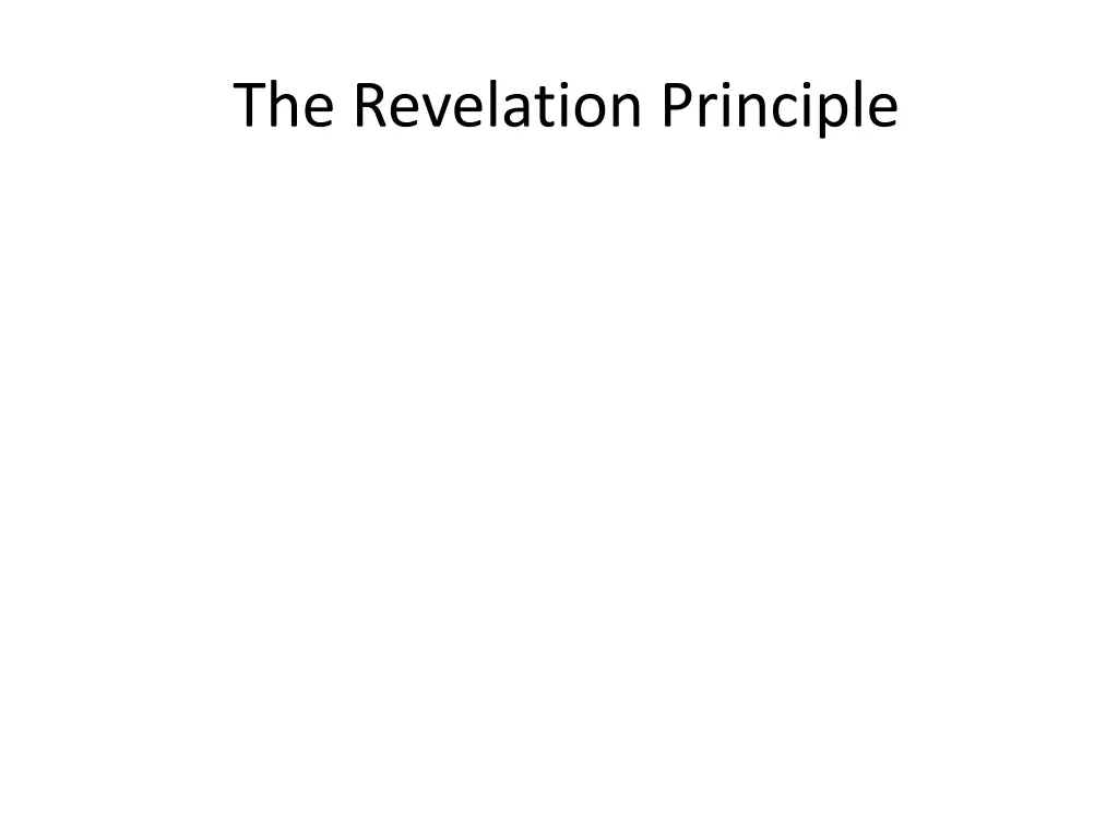 the revelation principle