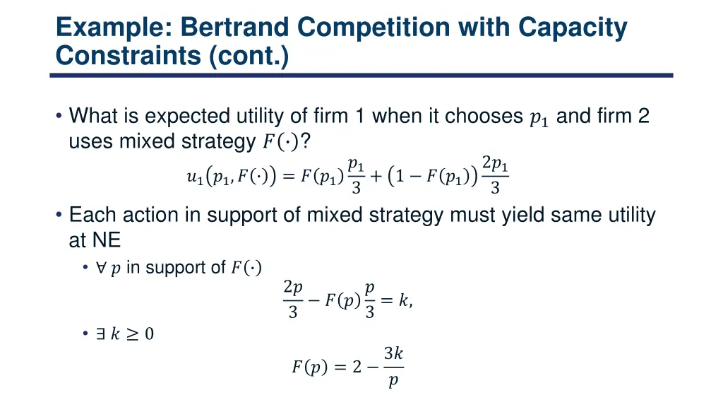 example bertrand competition with capacity 2