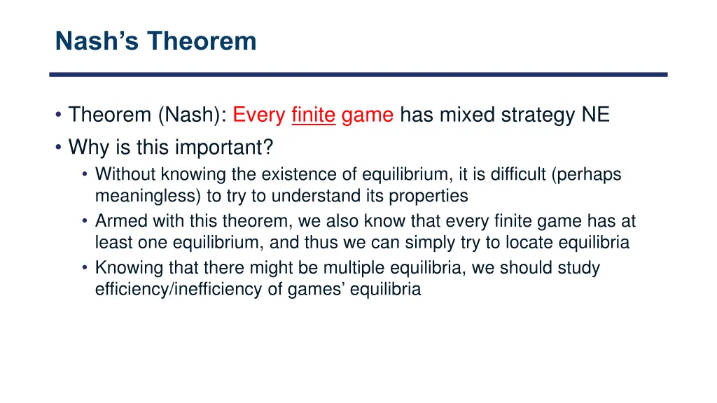 nash s theorem