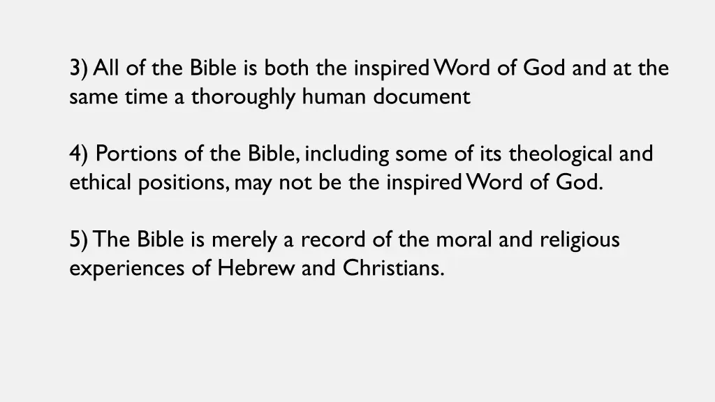 3 all of the bible is both the inspired word