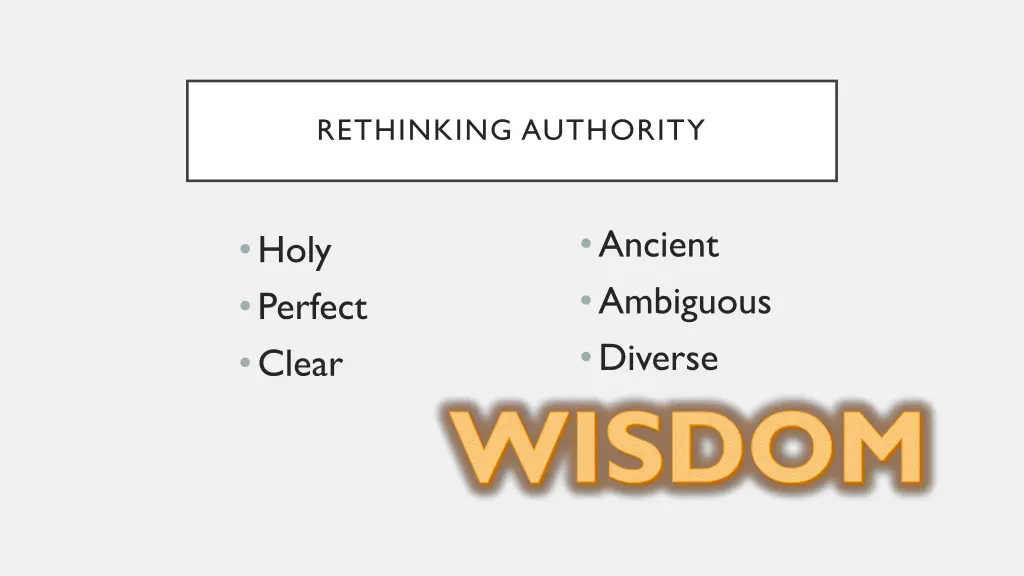 rethinking authority 1