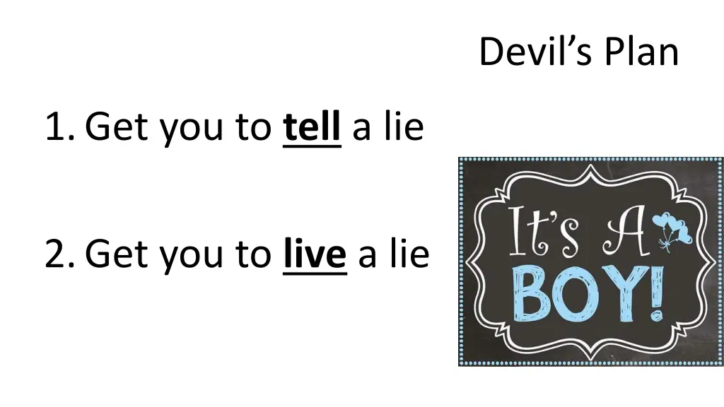 devil s plan