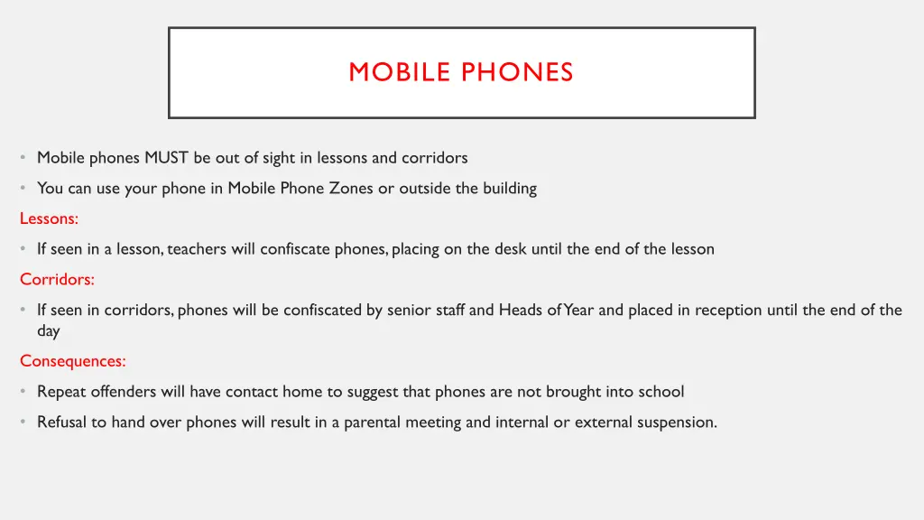 mobile phones