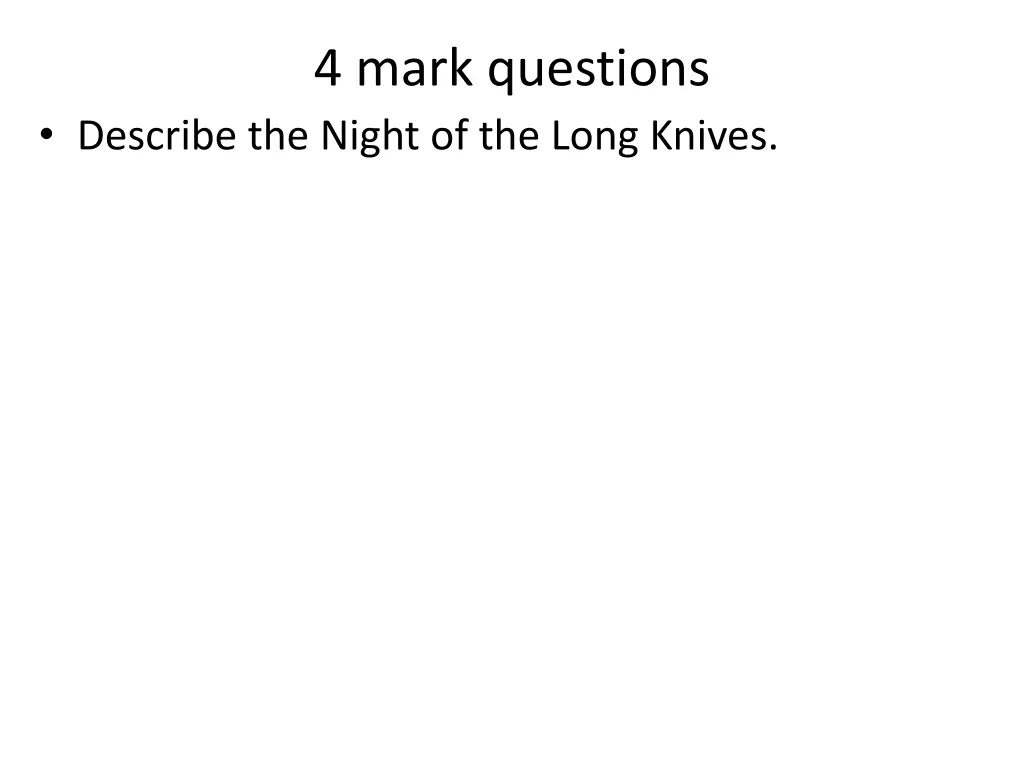 4 mark questions