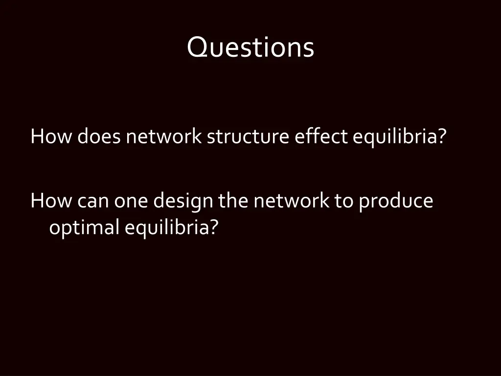 questions