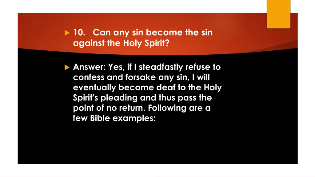 10 can any sin become the sin against the holy