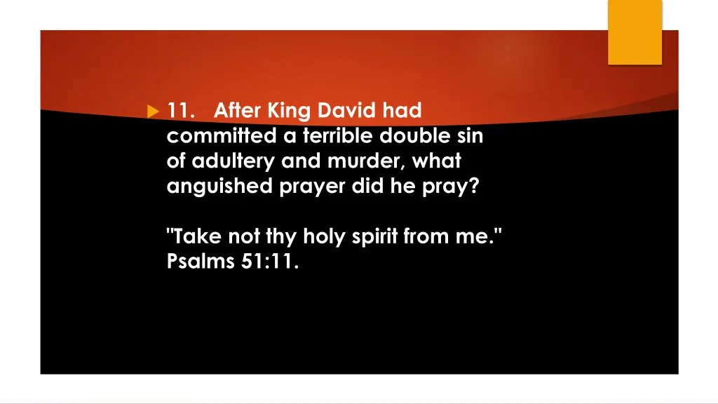 11 after king david had committed a terrible