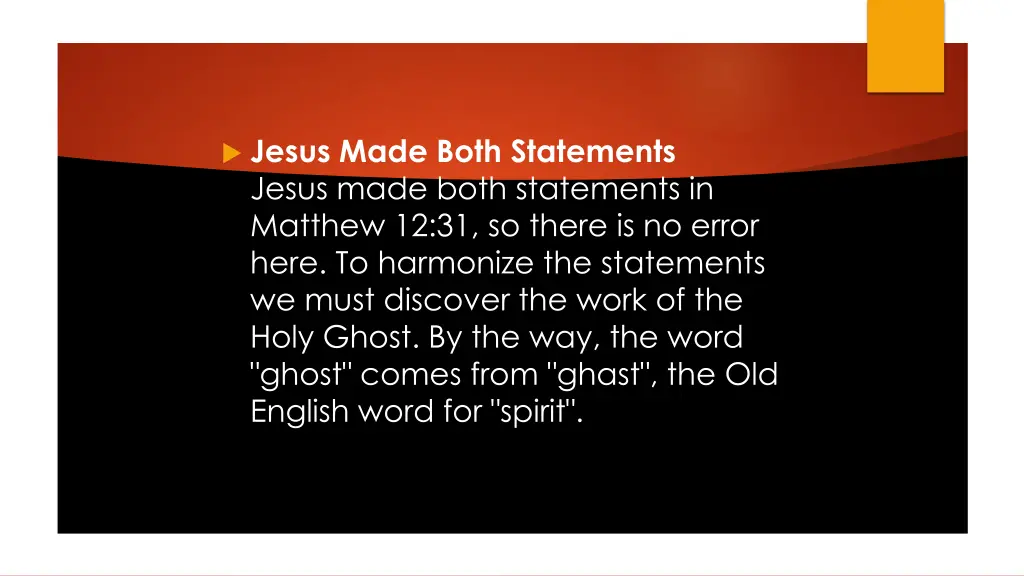 jesus made both statements jesus made both