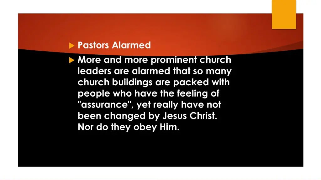 pastors alarmed more and more prominent church