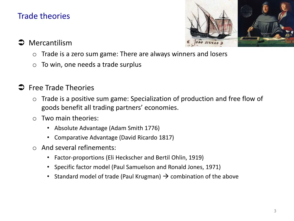 trade theories