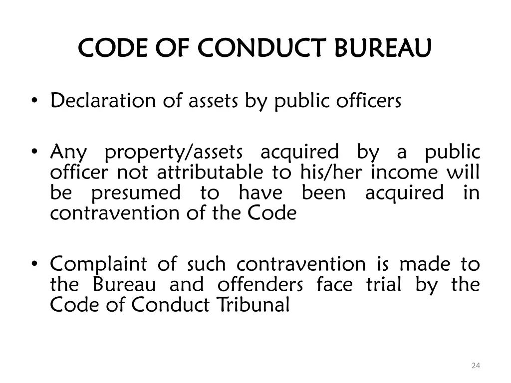 code of conduct bureau code of conduct bureau